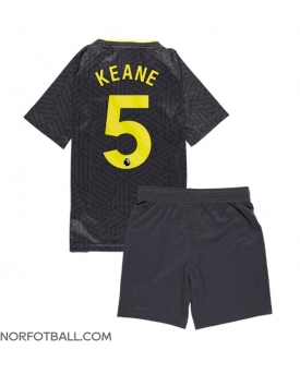 Billige Fotballdrakt Everton Michael Keane #5 Replika Bortedraktsett Barn 2024-25 Kortermet (med bukser)